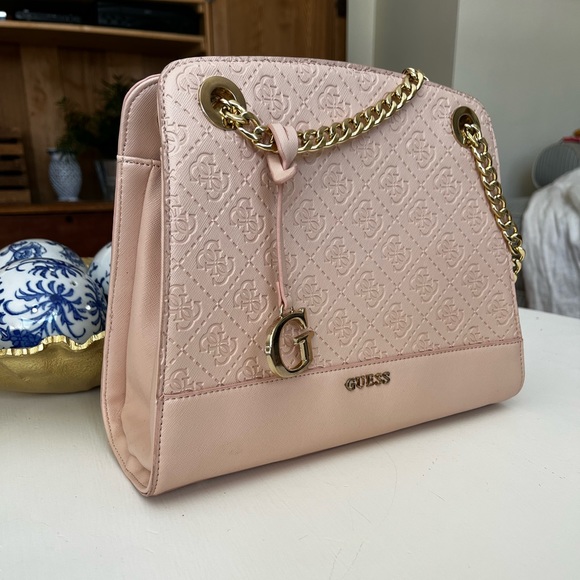 Light Pink Guess Purse - Picture 2 of 8